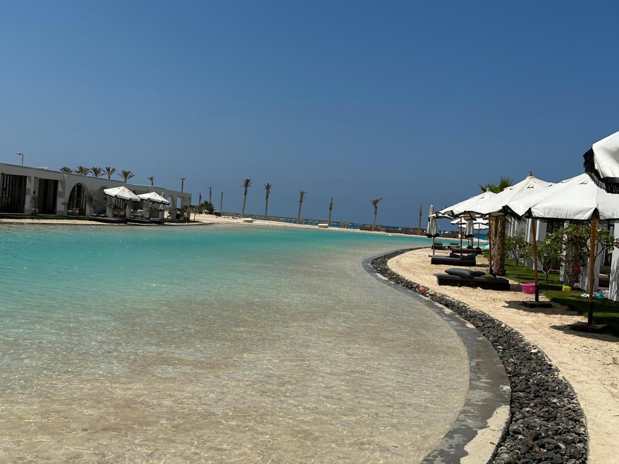 Sandy Lagoon And Seaside Cabana Le Sidi Boutique Hotel Hacienda Bay El Alamein Esterno foto